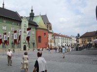 stare miasto w Krakowie, rynek